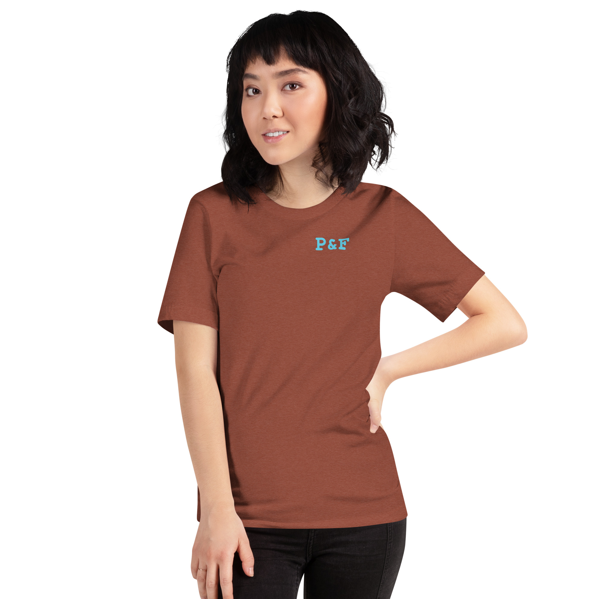 Woman Model Shirt Back View